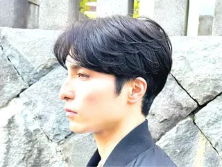 パーマ メンズ 【メンズパーマ】比嘉 啓人のヘアスタイル