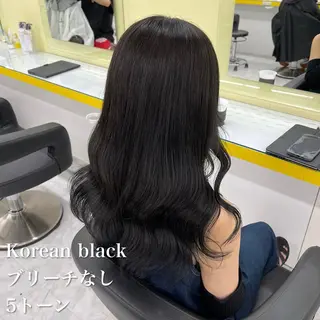 ロング カラー 韓国風艶カラー🪽 yuuna🪽🍨のヘアスタイル