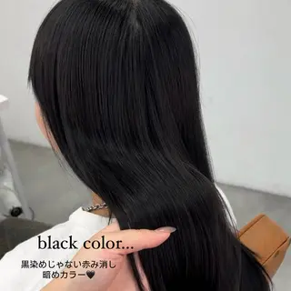 セミロング ☘️中明度カラー/ 縮毛矯正ナミ☘️のヘアスタイル
