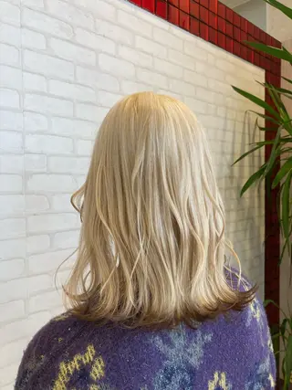 ミディアム 永倉 はるかのヘアスタイル