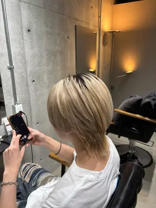 メンズ 韓国ヘア 高森蓮のヘアスタイル