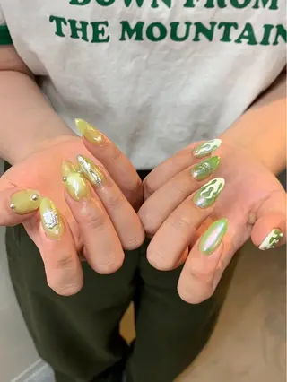 ネイル エーナイン本店 Yukinaのネイルデザイン