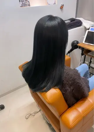 ロング カラー 【完全個室】髪質改善 暖色カラー/山崎唯奈のヘアスタイル