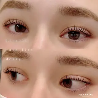 マツエク・マツパ アイブロウ MIRANDA beautyのマツエク・マツパデザイン