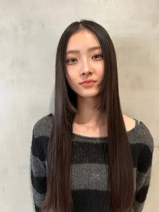 ロング タナカ カナ🫧のヘアスタイル