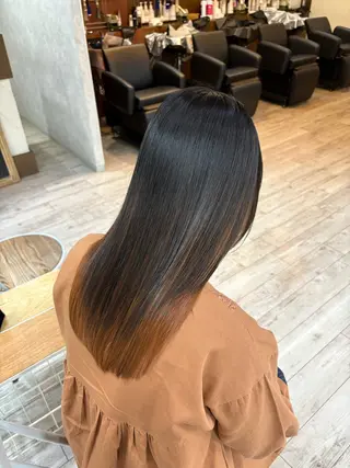 ロング カラー なぎは/似合わせ・ ナチュラルカラーのヘアスタイル