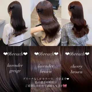 セミロング カラー mai 🎀 / ガーリーヘア ♡のヘアスタイル