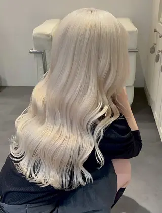 ロング カラー 圧倒的クオリティのブ リーチ/Tomokiのヘアスタイル