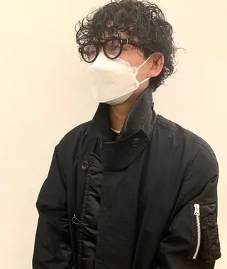 ショート パーマ メンズ 🌿ボブ パーマ高橋啓太🌿のヘアスタイル