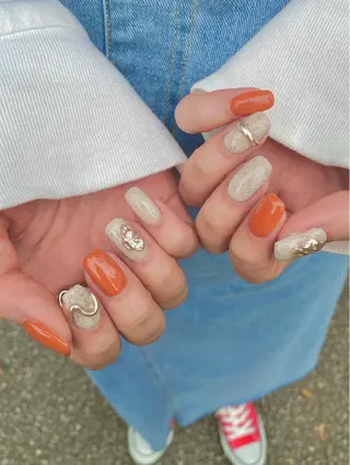 ネイル Ash関内ネイリスト 荒木のネイルデザイン