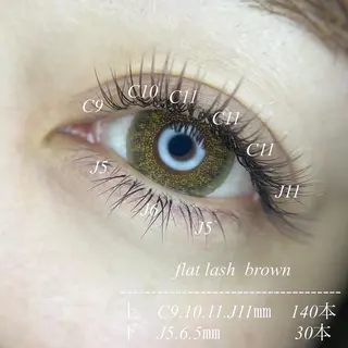 マツエク・マツパ bloom byfleurのマツエク・マツパデザイン