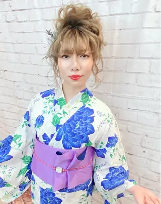 ロング ヘアアレンジ 大阪/ヘアアレンジ /似合わせset💐のヘアスタイル