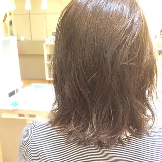 ショート ミディアム カラー タジマ ヤスヒサのヘアスタイル