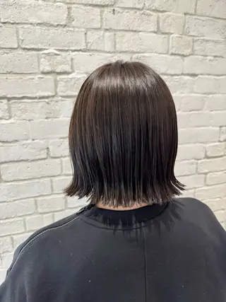 ミディアム 堀江美容室 千晶のヘアスタイル