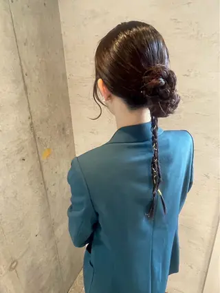 ロング ヘアアレンジ 美髪× ヘアセット✨Araiのヘアスタイル