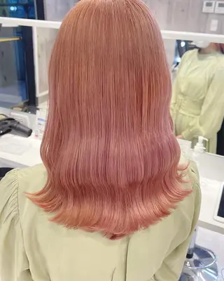 ロング カラー パーマ ヘアアレンジ メンズ キッズ ネイル マツエク・マツパ アイブロウ 🎀韓国レイヤー YURINA🎀のヘアスタイル