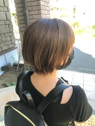 ショート kyosuke 透明感カラーのヘアスタイル