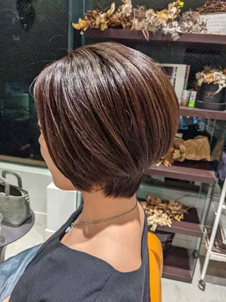 ミディアム over two  藤が丘のヘアスタイル