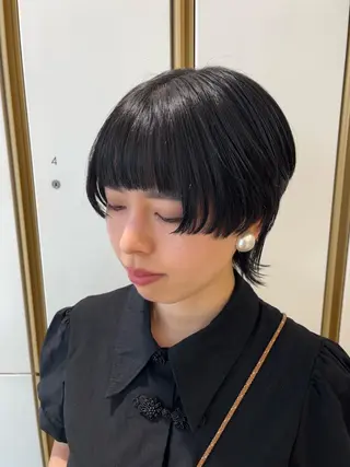 ショート バレイヤージュ/ヘア アレンジ/shionのヘアスタイル