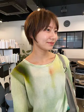 ショート dogstar小林諒 パーマ/レイヤーのヘアスタイル