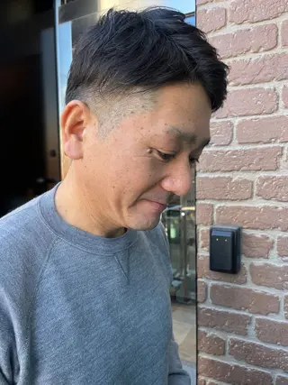 ショート メンズ 久木原 ゆりのヘアスタイル