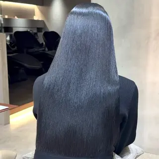 ロング カラー 縮毛矯正/ 髪質改善/浅見拓哉のヘアスタイル