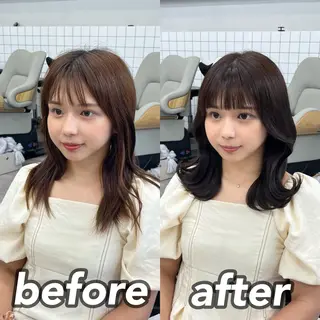 ミディアム カラー パーマ ヘアアレンジ メンズ 韓国ヘア×2way 🇰🇷和知拓郎のヘアスタイル