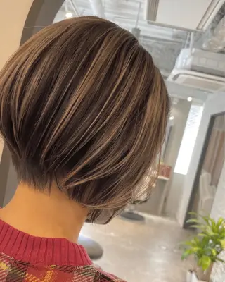 ショート Pēji所属・松村 総のヘアスタイル