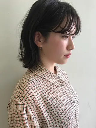 ショート カラー 貫洞 大介のヘアスタイル