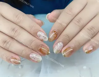 ネイル 神田 ココナッツのネイルデザイン