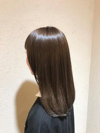 セミロング 山本 大智のヘアスタイル