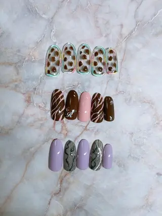 ネイル VIERU 🌈🎀💖のネイルデザイン