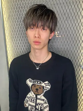 カラー メンズ 透明感カラー/ 髪質改善町田佑人のヘアスタイル