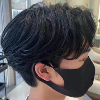 パーマ メンズ メンズ縮毛矯正 ♠️店長下平隼人のヘアスタイル