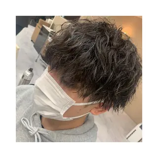 ショート パーマ メンズ ✨メンズ支持率no1 野上✨のヘアスタイル
