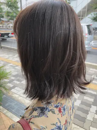 ミディアム 山村 直哉のヘアスタイル