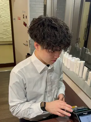 パーマ メンズ Hazu 【パーマ特化美容師】のヘアスタイル