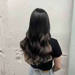 ロング カラー 🧡艶髪ちゅるん髪 🫧🧡YUKI❄️のヘアスタイル