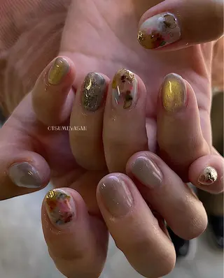 ネイル わたなべ ちかのネイルデザイン