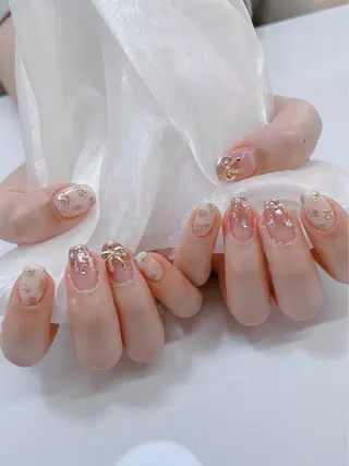 ネイル candy nail 韓国風ワンホンネイルのネイルデザイン