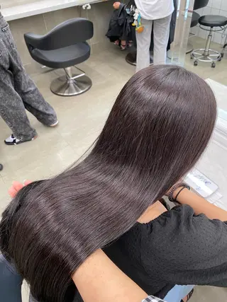 セミロング カラー ヘアアレンジ キッズ TRU Shino🦋のマツエク・マツパデザイン