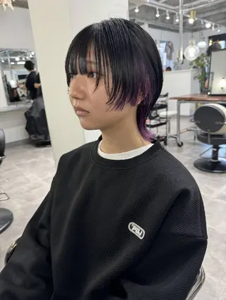 ミディアム HOLLY Tsutomu🌴のヘアスタイル