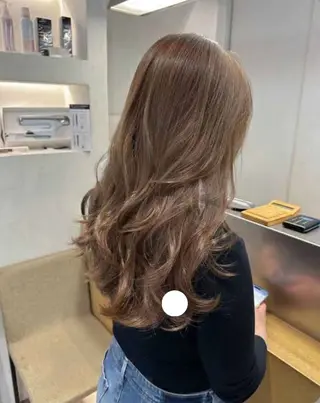 セミロング Lampsi川内店所属・Lampsihair 川内店のヘアスタイル