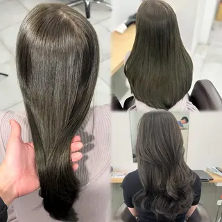 セミロング カラー ブリーチなし/レイヤ ー特化🌈Tommyのヘアスタイル