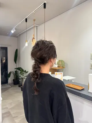 ヘアアレンジ yu riのヘアスタイル