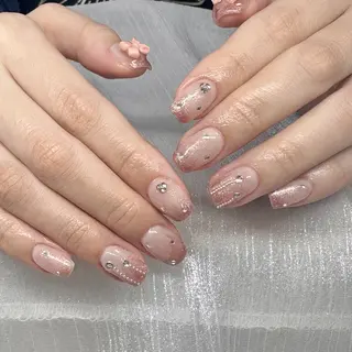 ネイル コネコネイルサロン モデル用のネイルデザイン