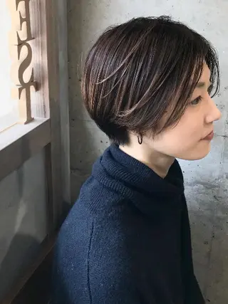 ショート カラー 竹嶌 健吾のヘアスタイル