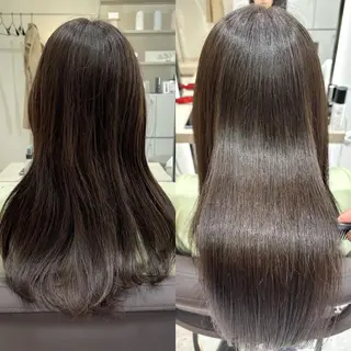 ロング EIGHT plum TOKIOリミテッドのヘアスタイル