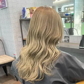 ロング カラー 渋谷/フェード/ 國分 翔のヘアスタイル