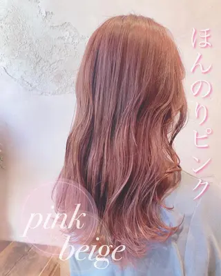 セミロング 韓国風ヘア✻透明感 カラー✻yukaのヘアスタイル